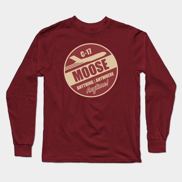 C-17 Moose Long Sleeve T-Shirt by TCP